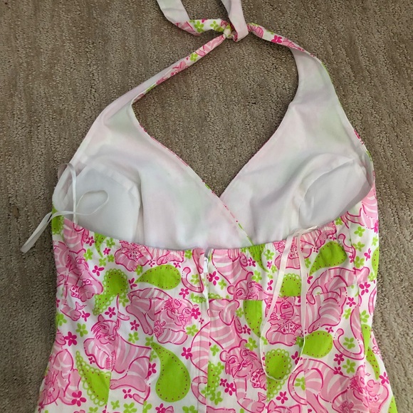 Lily Pulitzer halter dress - Picture 2 of 4